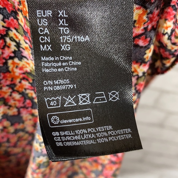H&M mama floral dress size xl - Picture 8 of 11